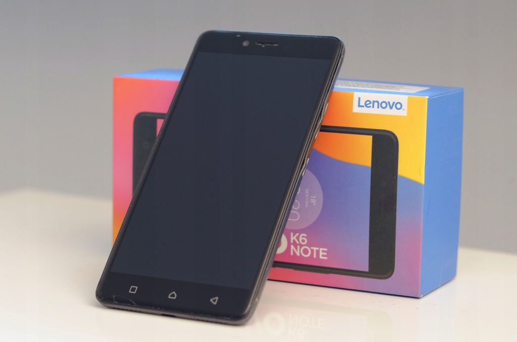 Smartfon Lenovo K6 Note czarny 32 GB