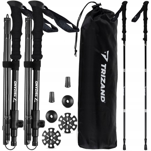 Kije trekkingowe+ akcesoria 2 szt Trizand 24396