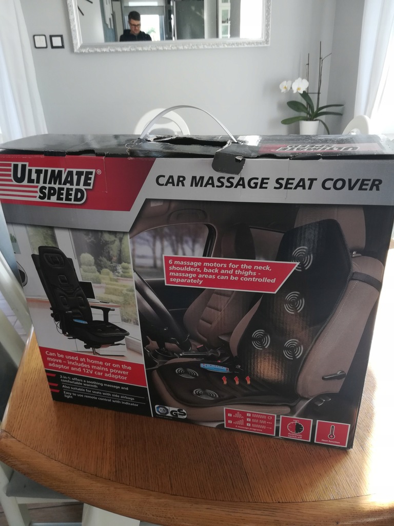 Mata masująca Ultimate Speed Car Massage Cover 8567865996 oficjalne archiwum Allegro