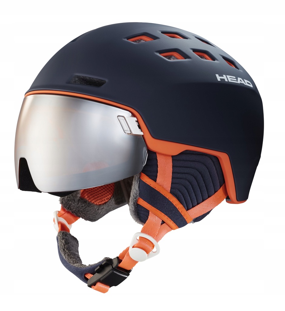 Head kask damski Rachel blue/salmon rozm. 56 - 59