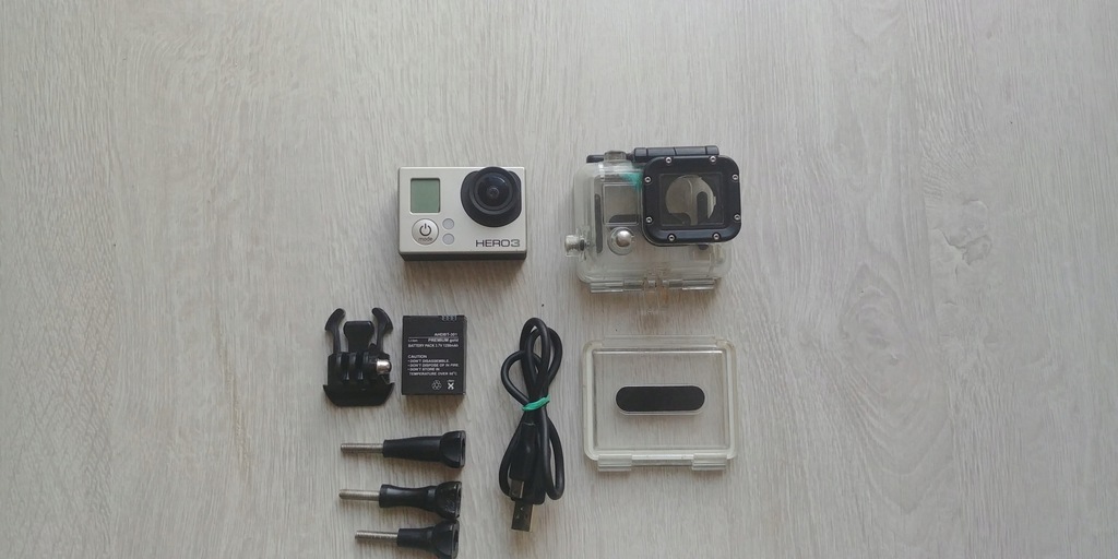 Go Pro 3 silver + Dodatki okazja