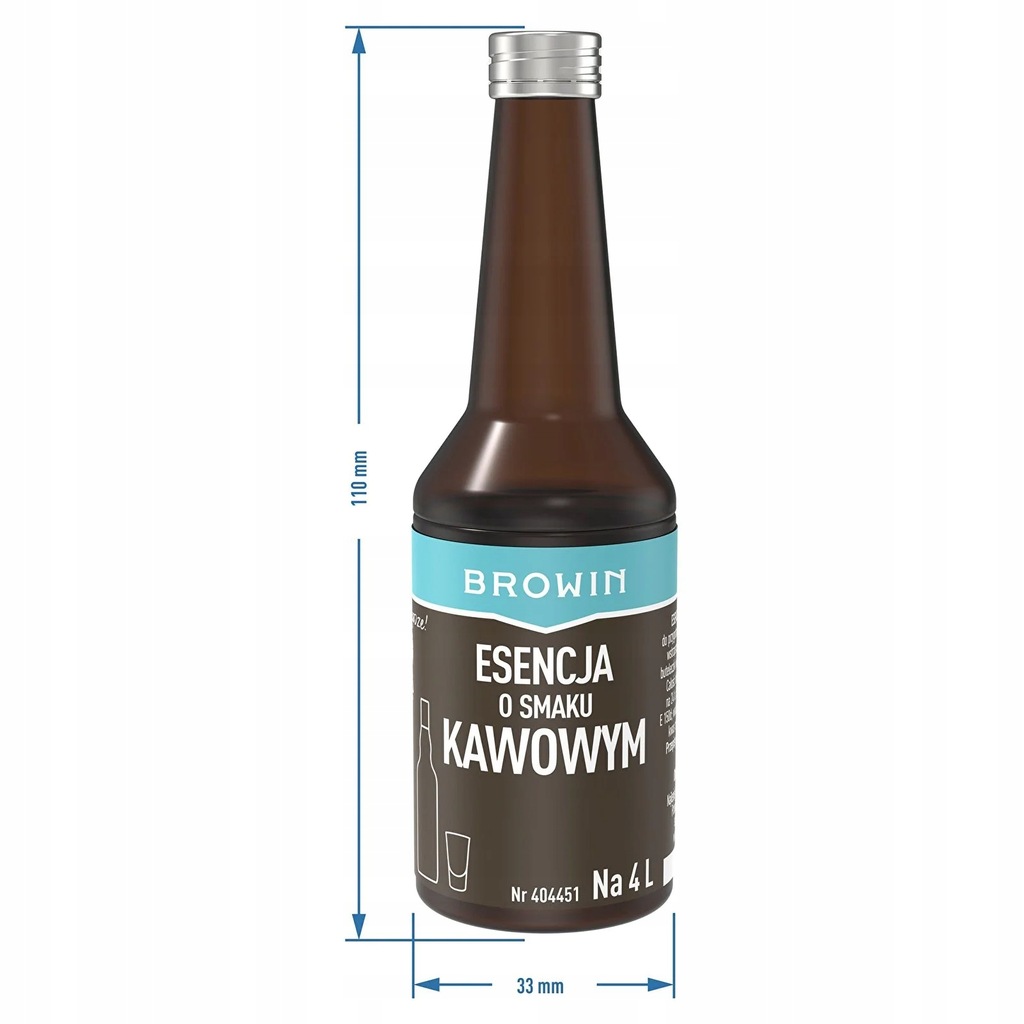 BRO ESENCJA SMAKOWA - KAWA - 40ML