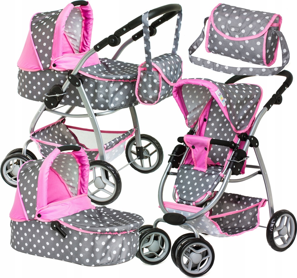 Купить КОЛЯСКА DEEP DOLL, гондола + ПОСТАЛЬНОЕ СУМКА: отзывы, фото и ...