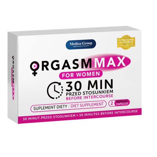 Orgasm Max For Women suplement diety na wywołanie