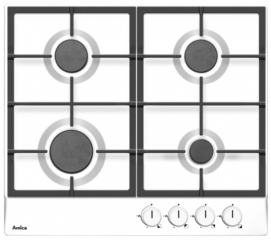 AMICA PGA6100APW Płyta gazowa