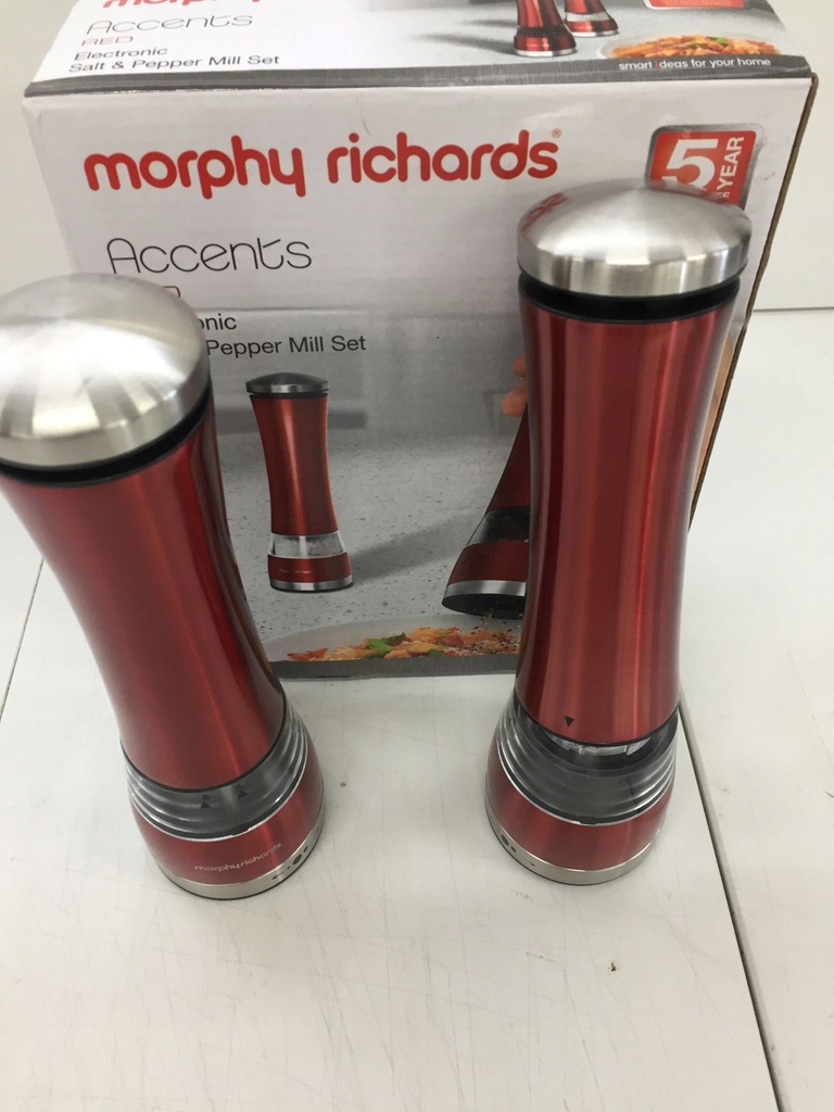 Morphy Richards 974221 - Electronic Salt & Pepper Mill