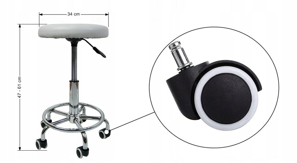 Купить Поворотный кухонный табурет на колесиках: отзывы, фото и ...