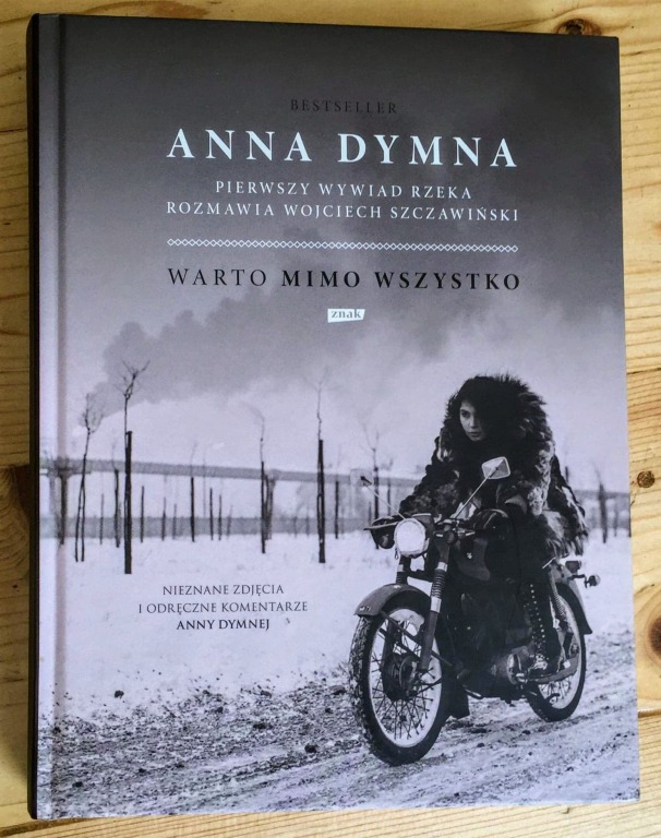Książka Bestseller Anna Dymna-WARTO MIMO WSZYSTKO