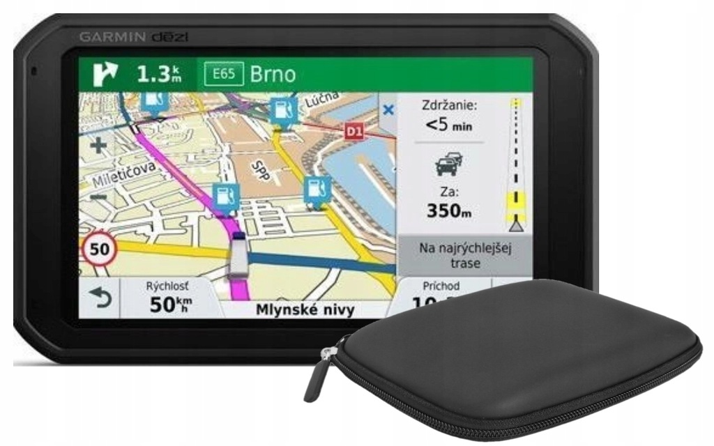 GARMIN DEZL 780 LMT-D NAWIGACJA CIĘŻAROWA GPS ETUI