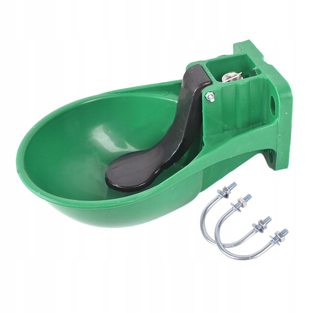 Automatic Cow Drinking Water Bowl Livestock Waterer Bowl Farm Animals Green