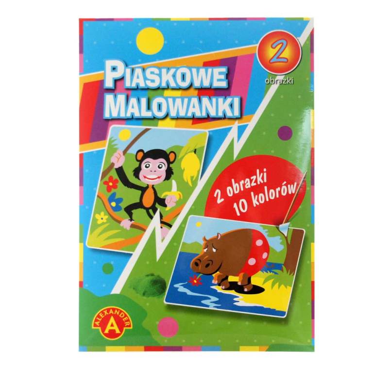 Piaskowe malowanki