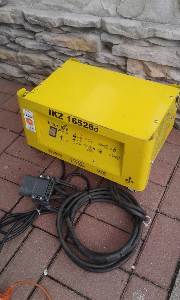 PROSTOWNIK ŁADOWARKA EXIDE 24V 80A 230V FAKTURA