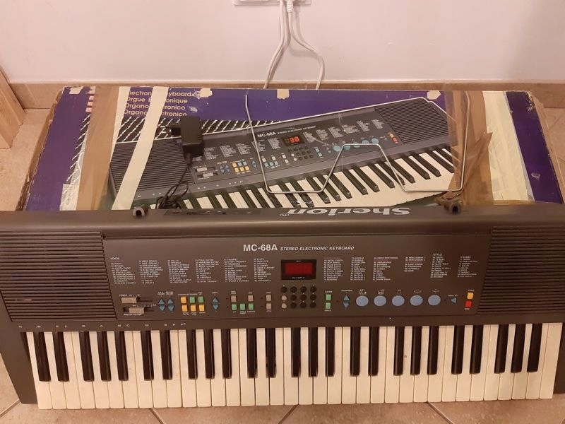 Mc 68a stereo electronic keyboard online