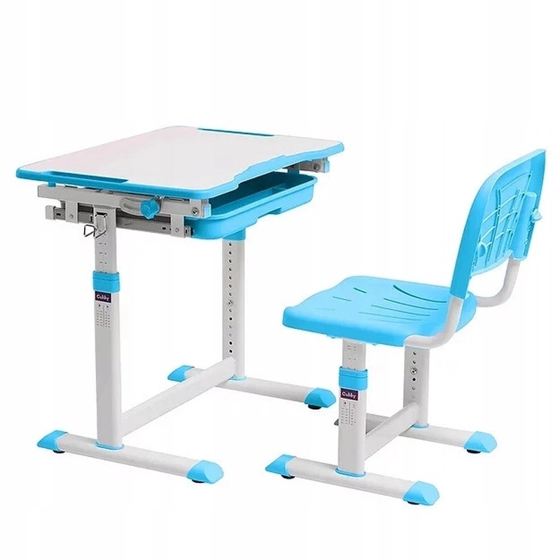 Biurko i krzesełko dziecięce Sorpresa Blue ZESTAW