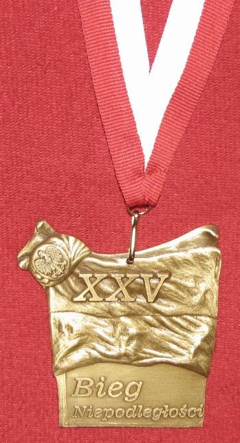 Medal za "BIEG NIEPODLEGŁOŚCI"