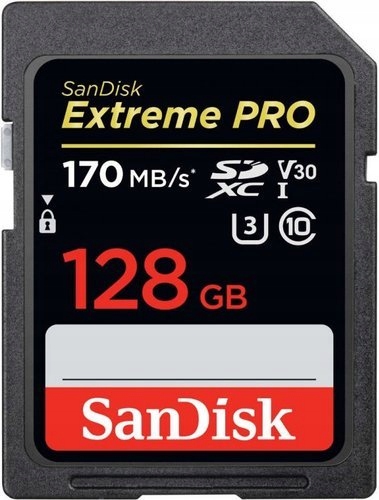 Karta pamięci SANDISK SDXC 128GB Extreme PRO