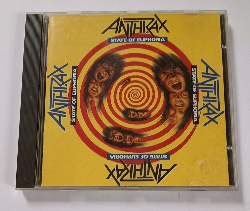 ANTHRAX - State Of Euphoria CD, 1 wydanie 1988