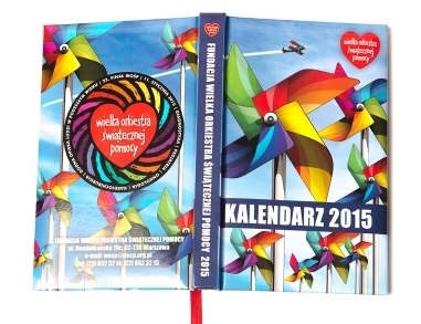 kalendarz kieszonkowy WOŚP 2015