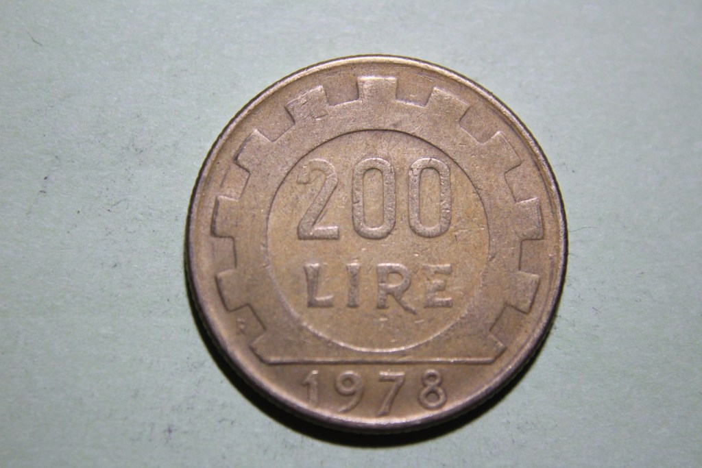 200 LIRE 1978 WŁOCHY -W473