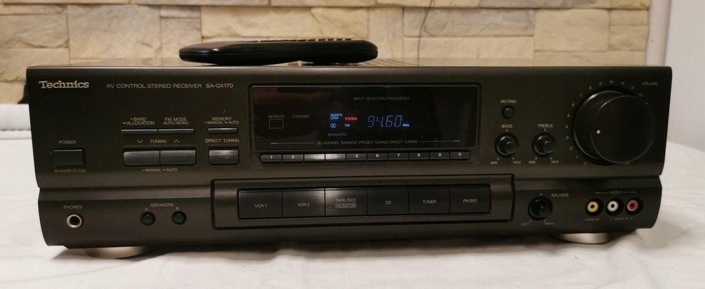 Amplituner Technics SA-GX170 +PILOT