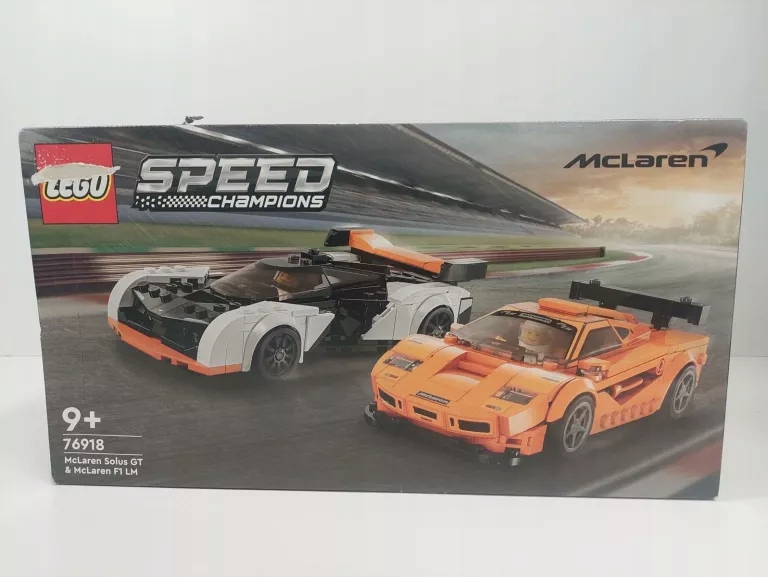 LEGO SPEED CHAMPIONS MCLAREN F1 I SOLUS GT 76918