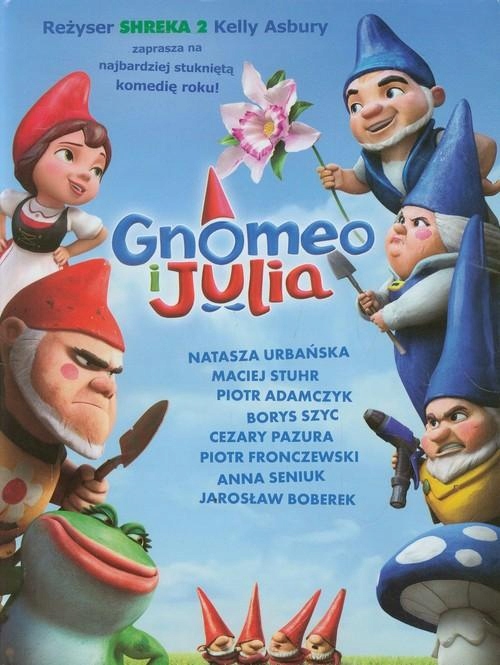 Gnomeo i Julia płyta DVD