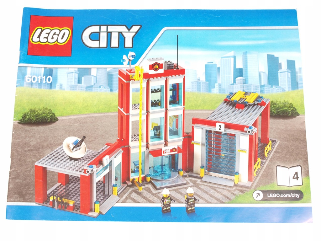 LEGO 60110 Instrukcja City Miasto Town Brick 11204815289 - oficjalne archiwum Allegro