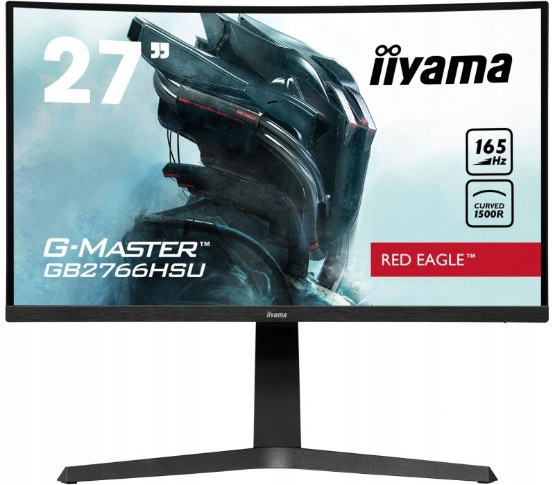 Monitor IIYAMA 27" 1920 x 1080 GB2766HSU-B1 Czarny