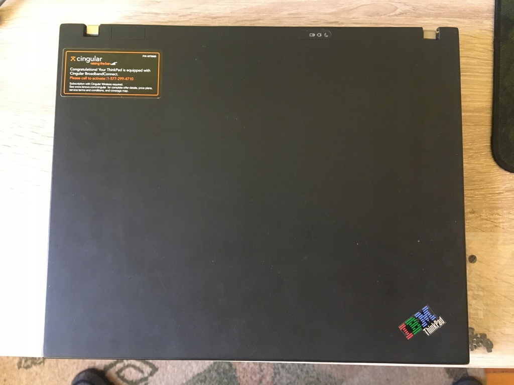 IBM ThinkPad T60p 4:3 14" uszkodzony