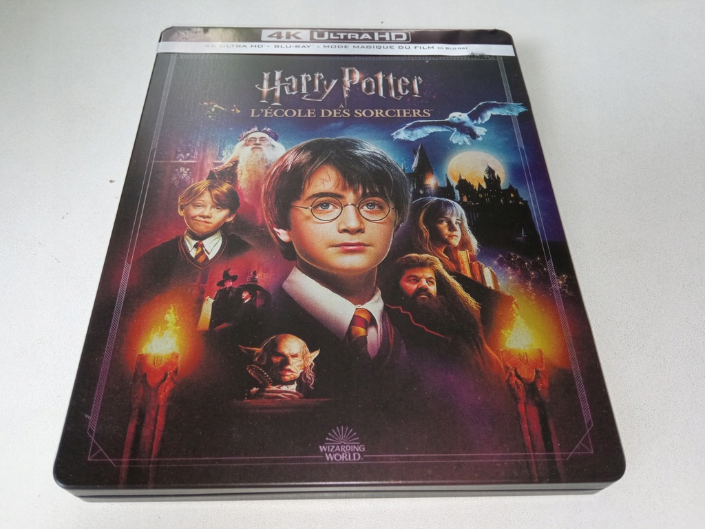 harry potter i kamień filozoficzny 4k + blu-ray PL