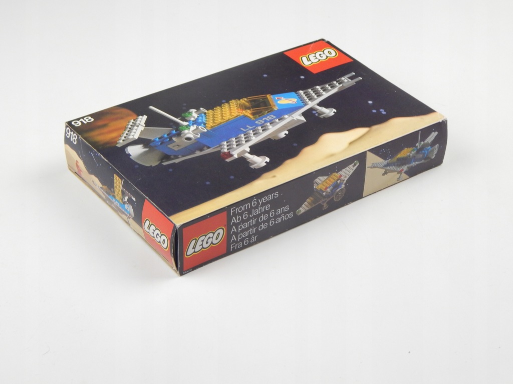LEGO SET 918 INSTRUKCJA PUDEŁKO SPACE JAK NOWY