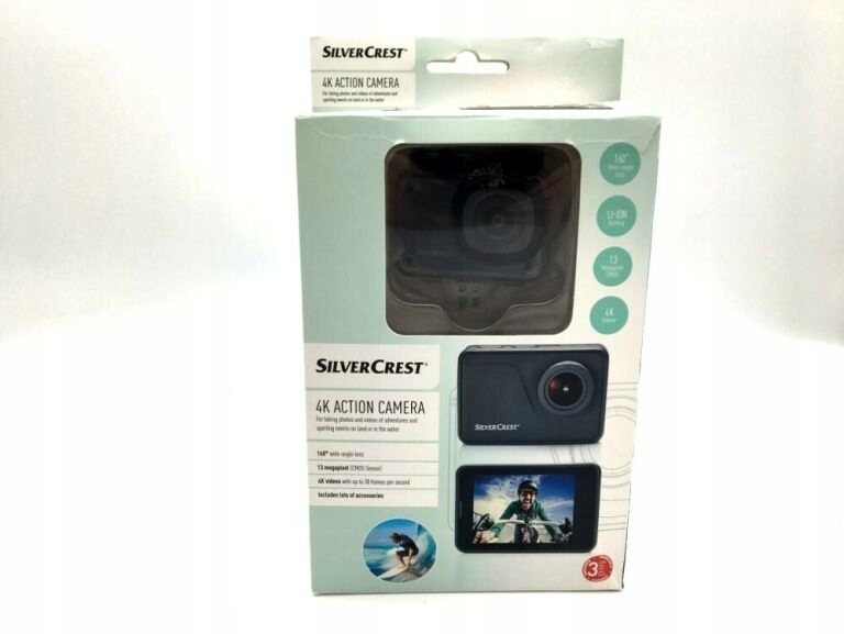 KAMERA SPORTOWA SILVERCREST 4K ACTION CAMERA PUD,