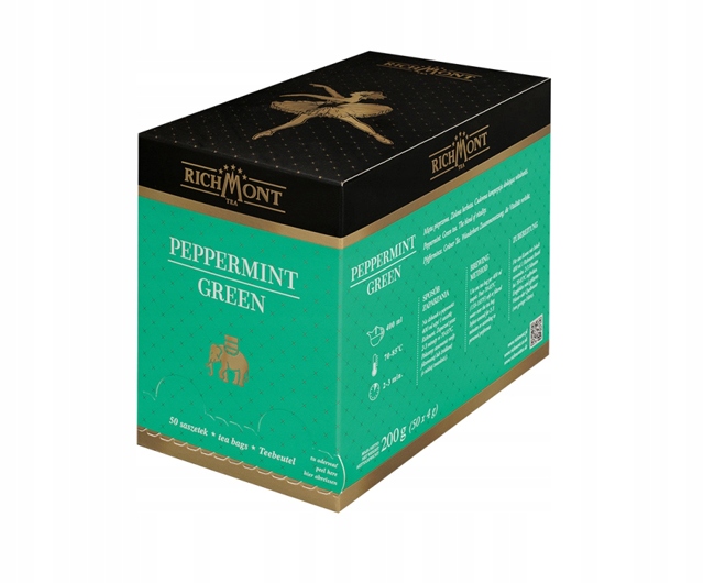 Herbata Richmont Peppermint Green 50 szt. x 4 g