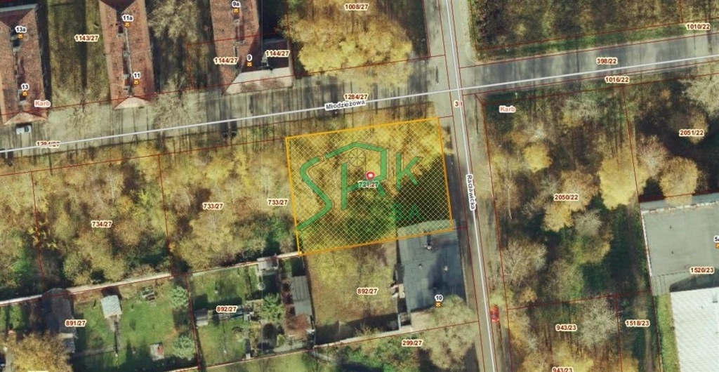 Działka, Bytom, 895 m²