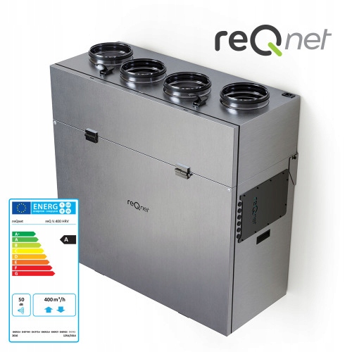 Rekuperator PEFLEX ReQnet V ERV 550m3/h