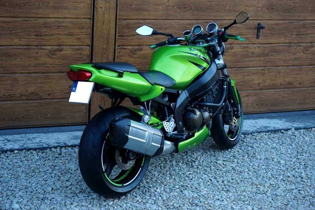 MONOTWN KAWASAKI ZX6R NAKED - MOCNO DOINWESTOWANE