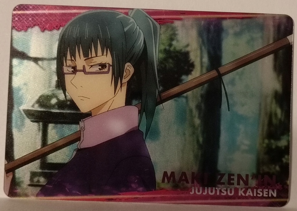 Metalic Card Jujutsu Kaisen #8 Zen'in Maki