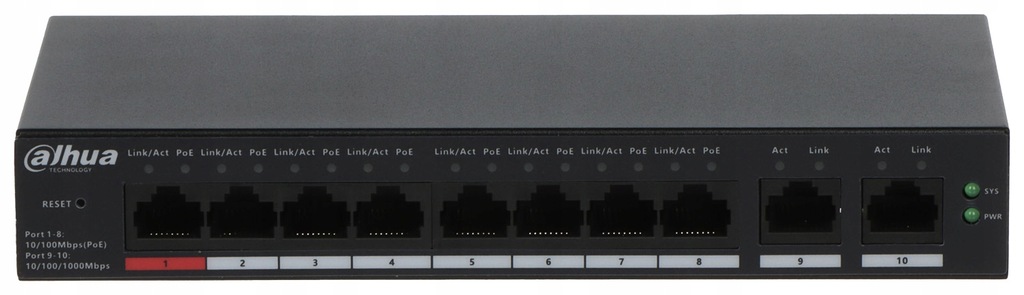Switch Dahua CS4010-8ET-110