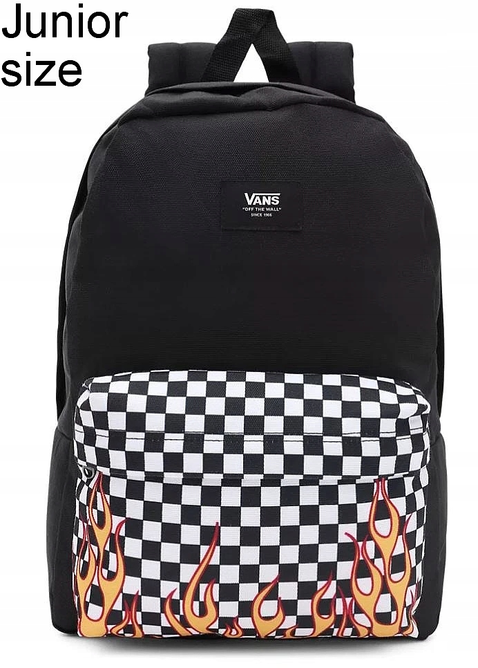 Plecak szkolny dla dzieci Vans New Skool Black/Red