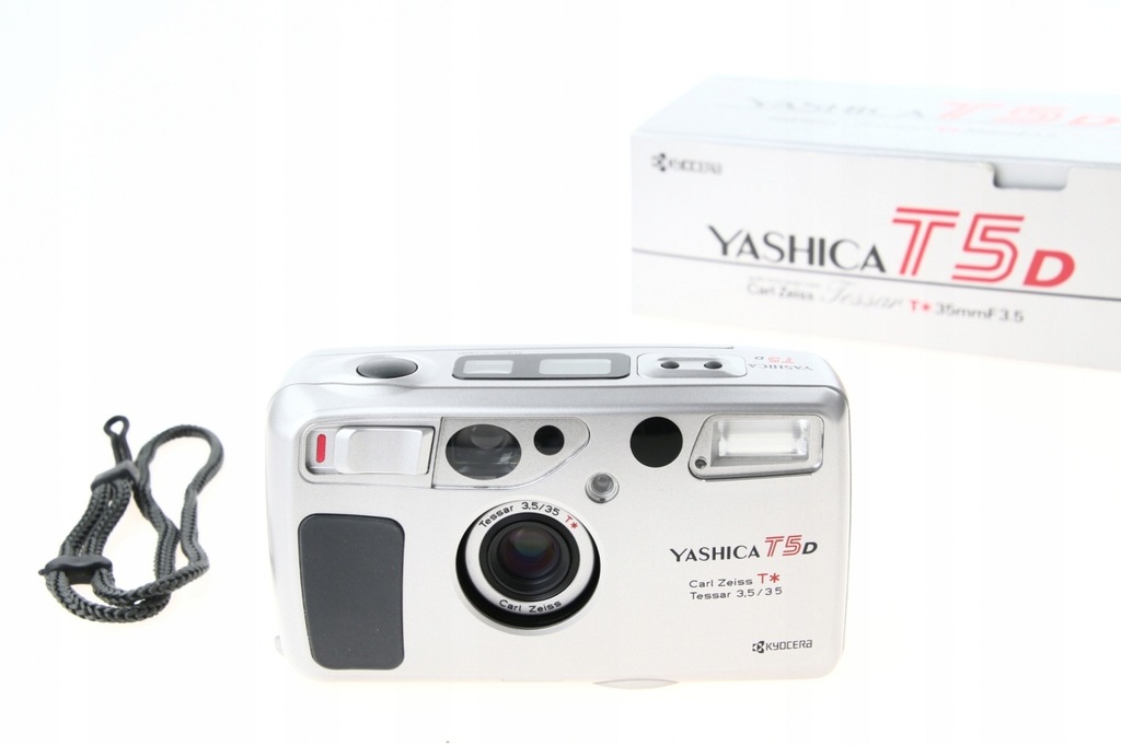Yashica T5D Zeiss 35/3.5 T* Tessar - idealna