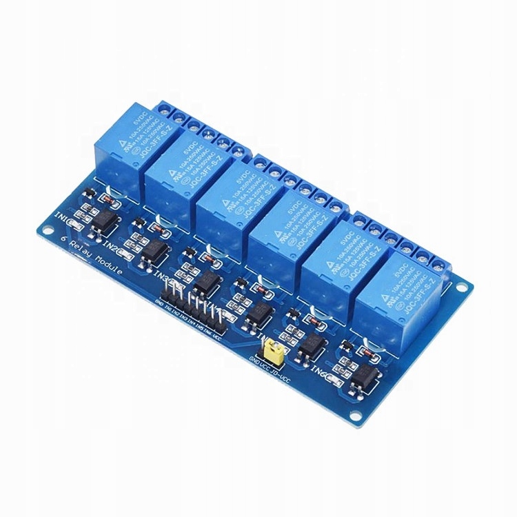 Moduł Przekaźnik 6-Kanałowy ARDUINO