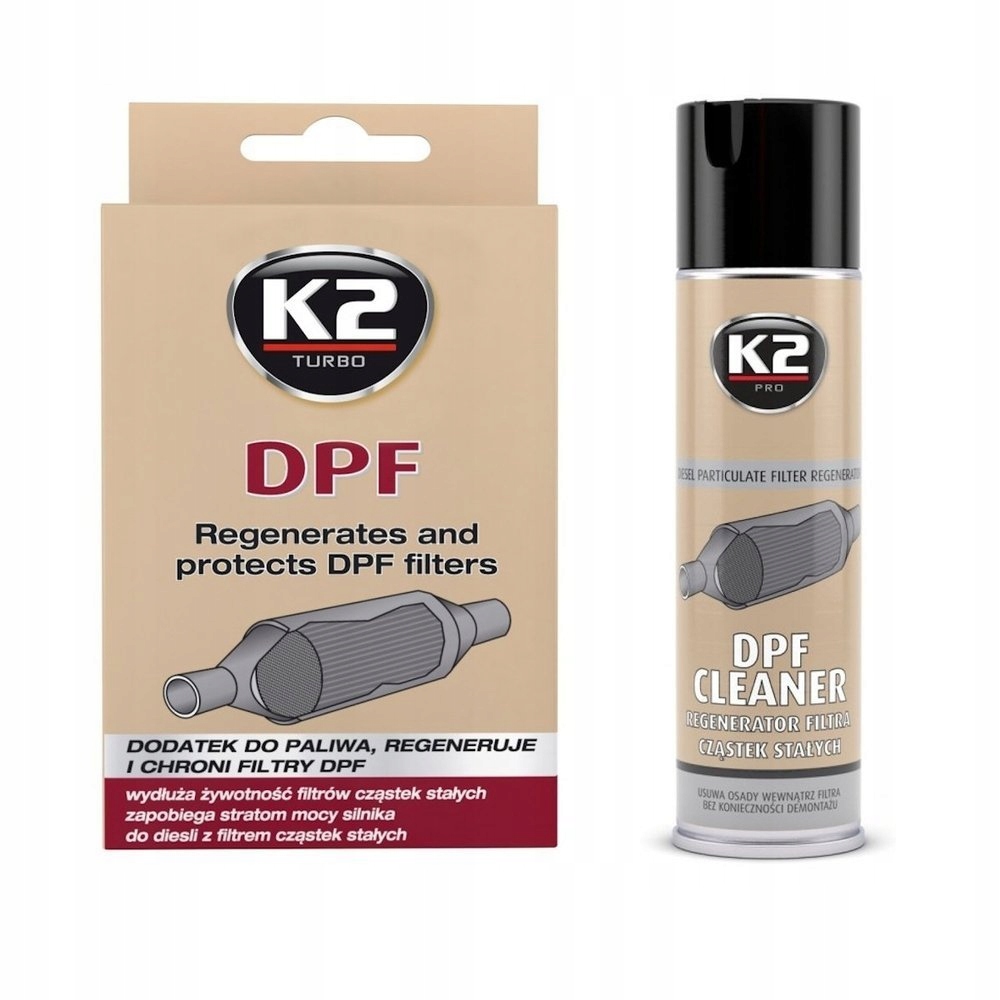 K2 PRO DPF Cleaner 500ml + DPF dodatek do 50ml