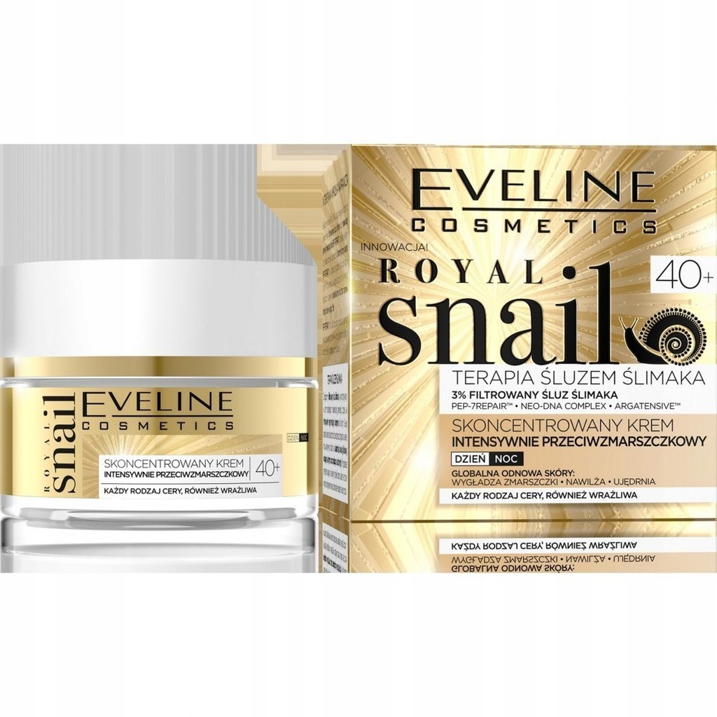 Eveline Royal Snail 40+ Skoncentrowany Krem intens