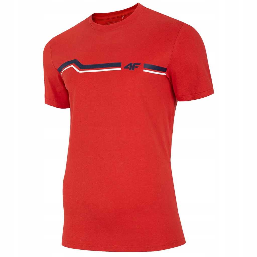 Koszulka męska T-shirt 4F TSM024 L20 czerwona L