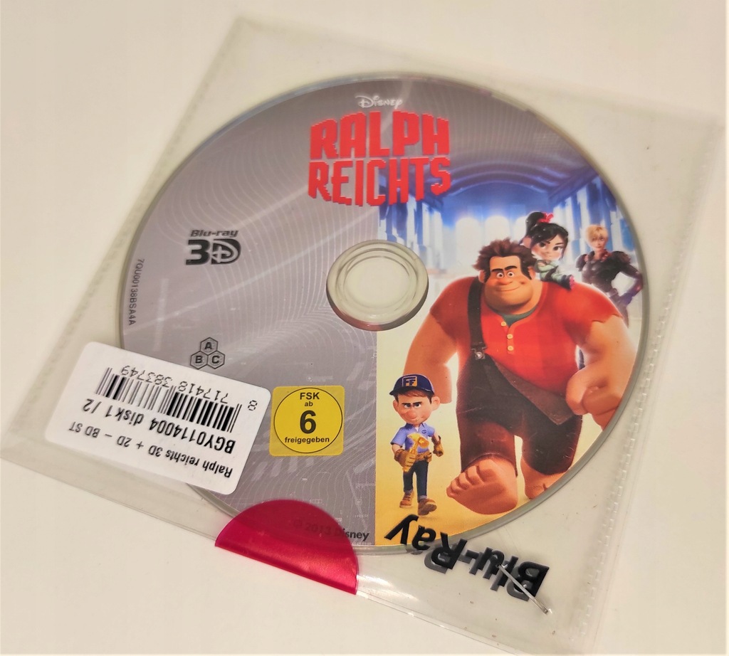 Ralph Demolka 2D + 3D Blu-ray