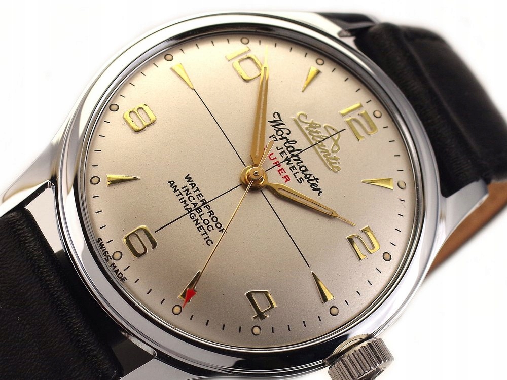 zegarek ATLANTIC Worldmaster SUPER lata 50