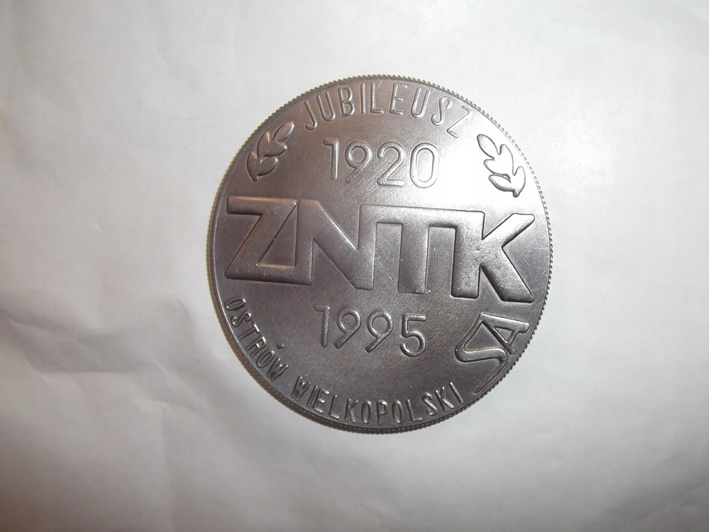Medal 75 lat ZNTK Ostrów Wielkopolski