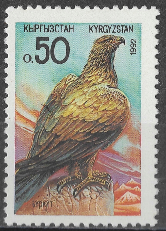 Kirgistan - fauna,ptaki** (1992)