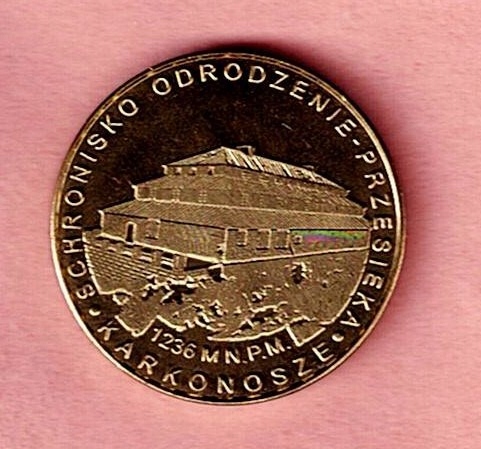 Moneta Pamiątkowa - Schronisko "Odrodzenie"
