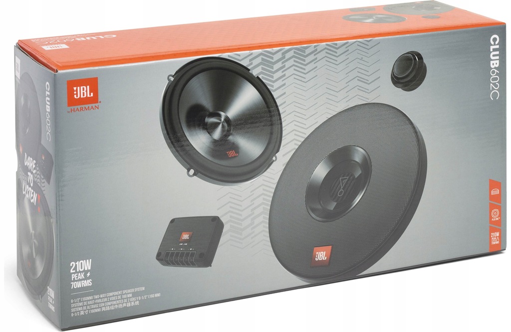 Купить Автомобильная акустическая система JBL CLUB 602 CTP 165 мм: отзывы, фото, характеристики в интерне-магазине Aredi.ru